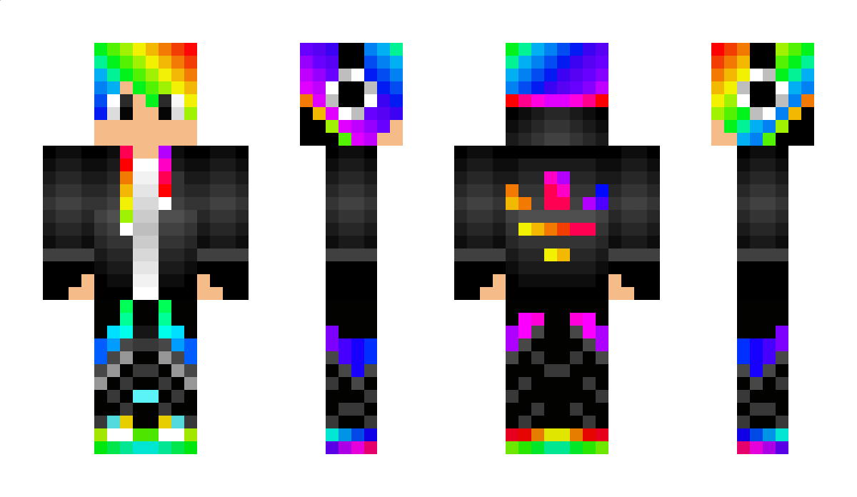 Bluelight Minecraft Skin