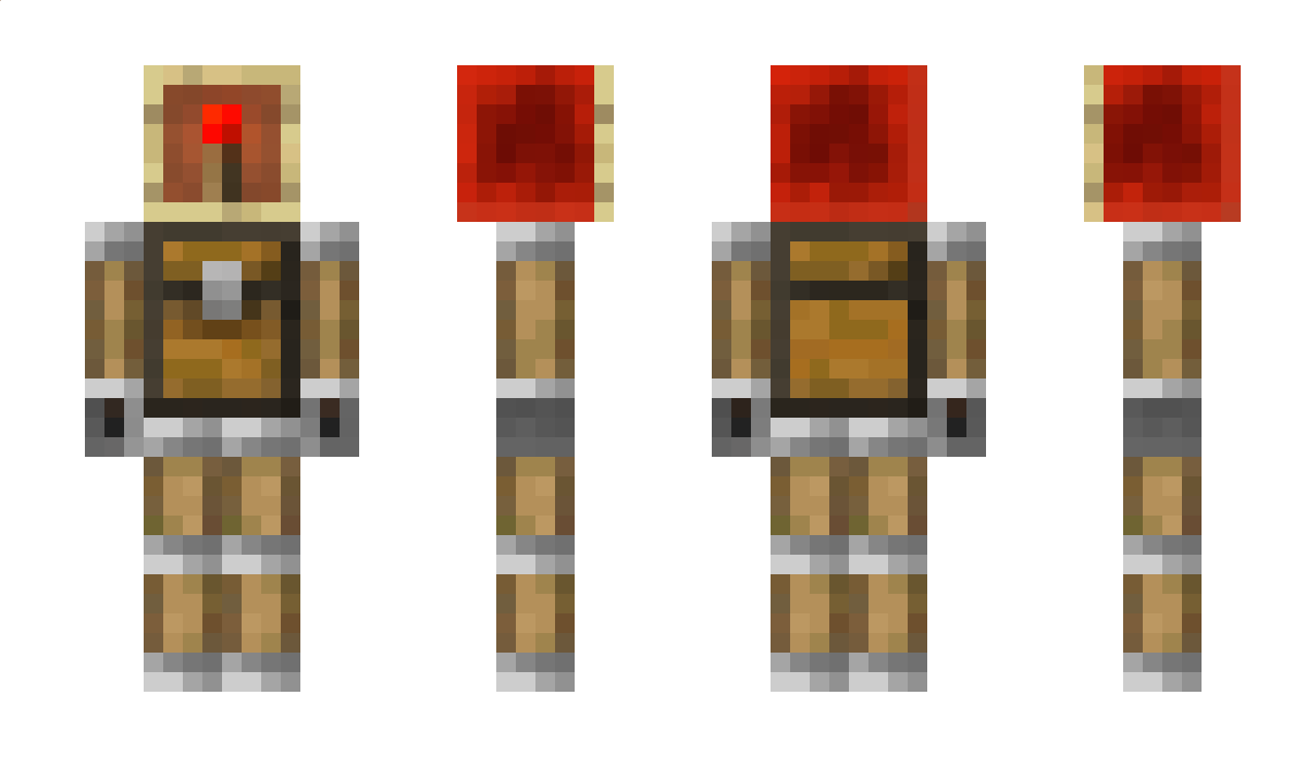 REDxROBOT Minecraft Skin