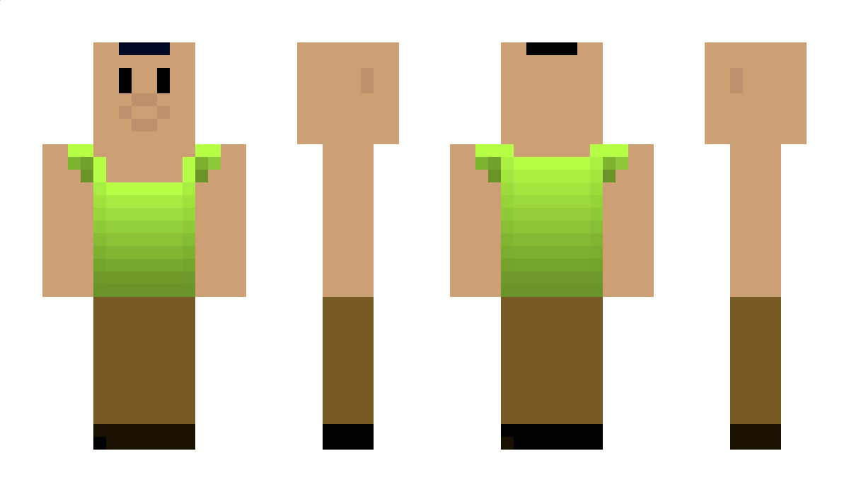 GoldenCreeper08 Minecraft Skin