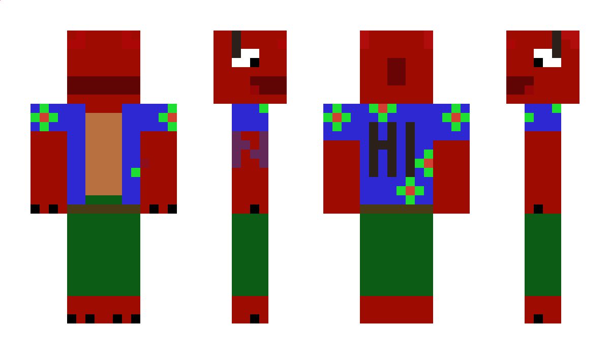 Dinodormir Minecraft Skin