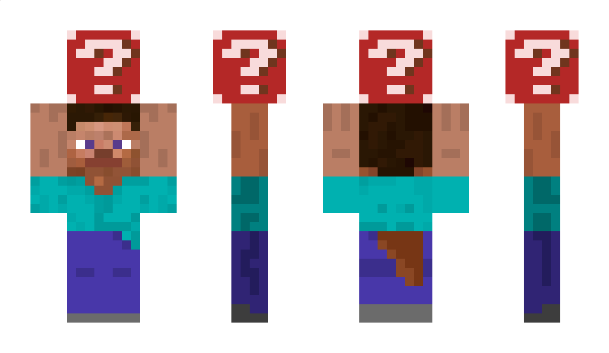 LuckyBlockBW Minecraft Skin