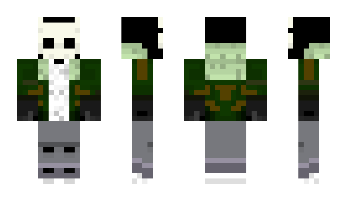 CreeperRust Minecraft Skin