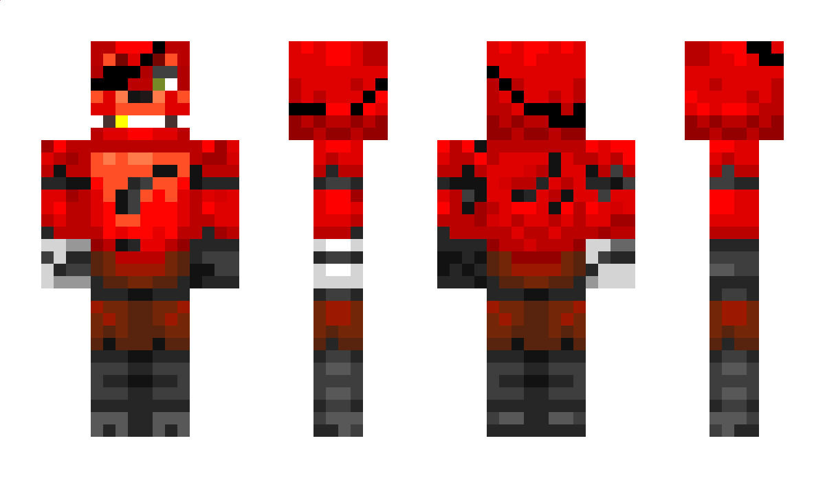 FoxyGaming00342 Minecraft Skin