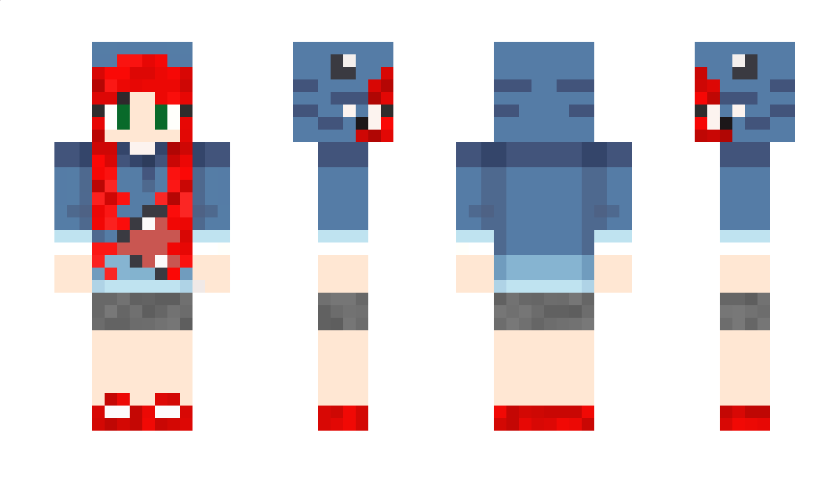 CaptainBlueBalu Minecraft Skin