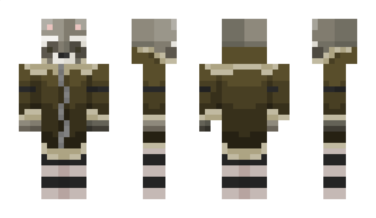 RACCRIMINAL Minecraft Skin