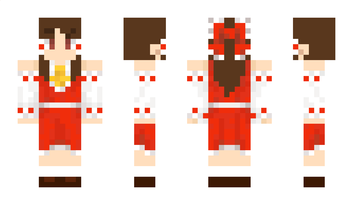 Hakurei Minecraft Skin