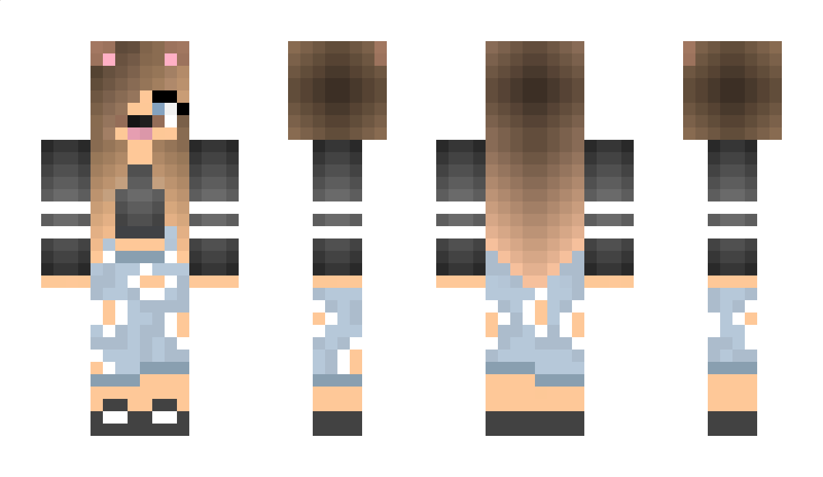 Bunnygirl Minecraft Skin