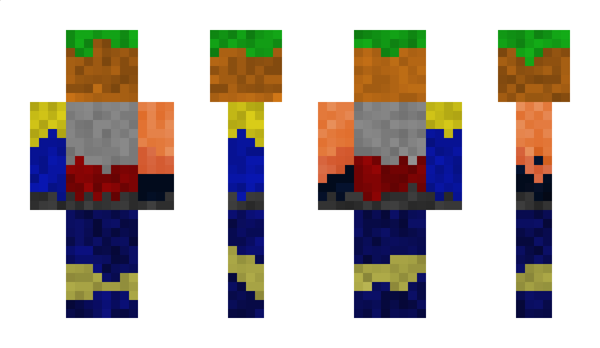 Uncolorable Minecraft Skin