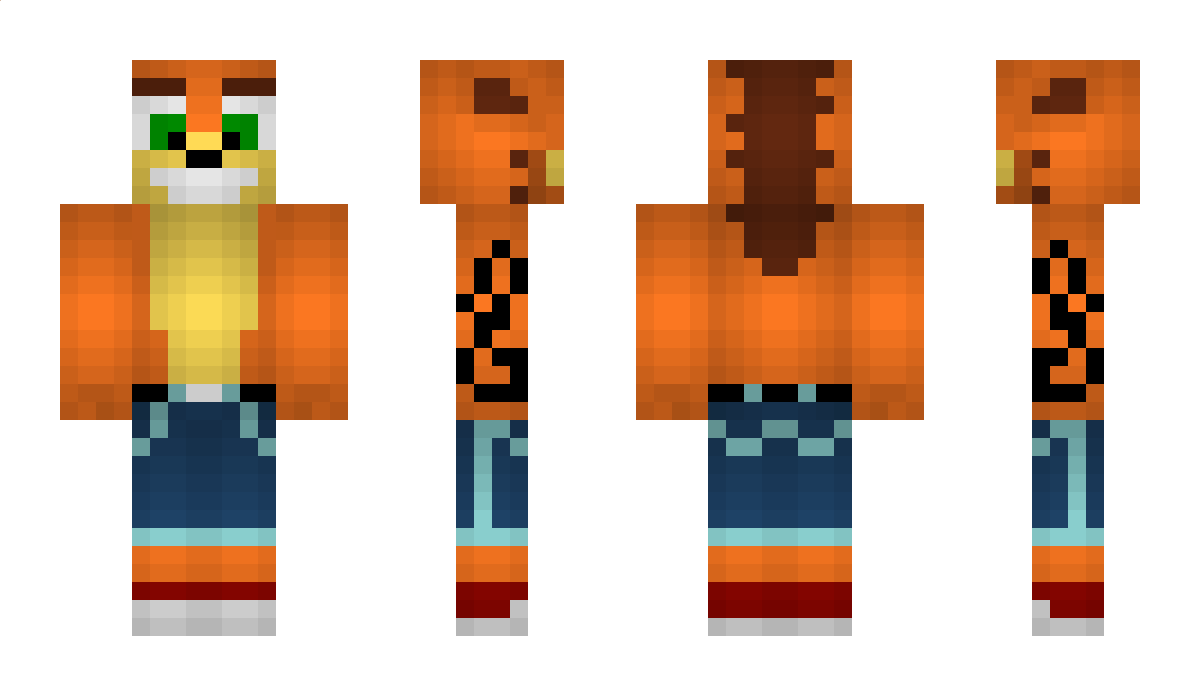 Crash_BomDeCoit0 Minecraft Skin