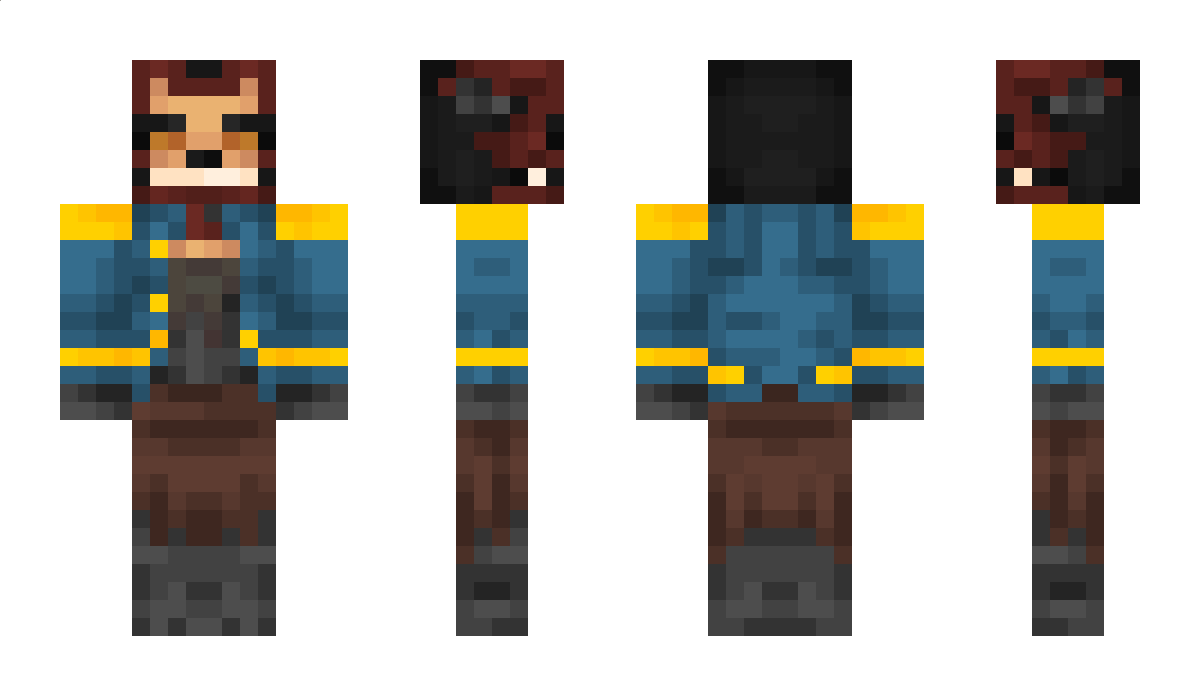 hashikursed Minecraft Skin