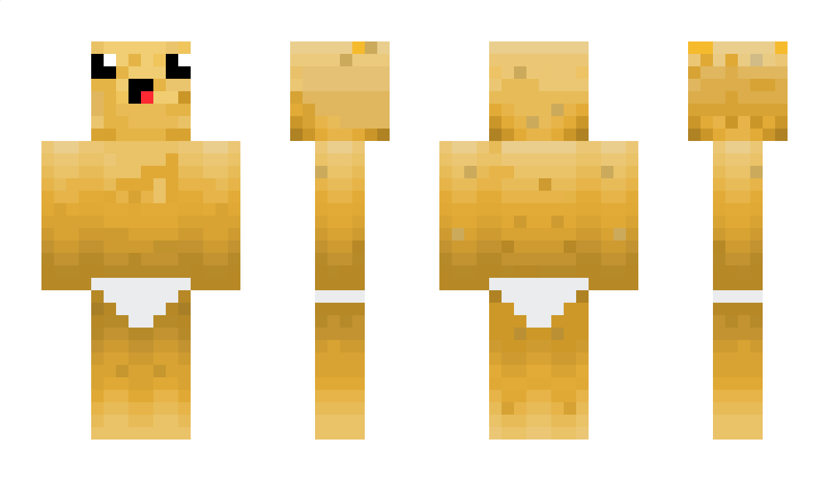 PotatoFace Minecraft Skin