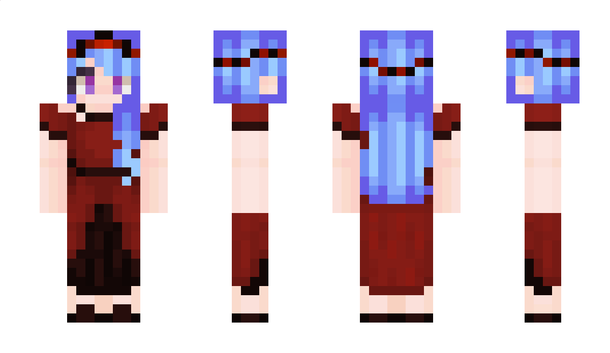 PrincessVampira Minecraft Skin