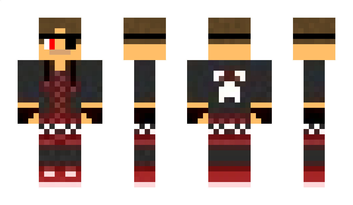 Derik5numbers Minecraft Skin