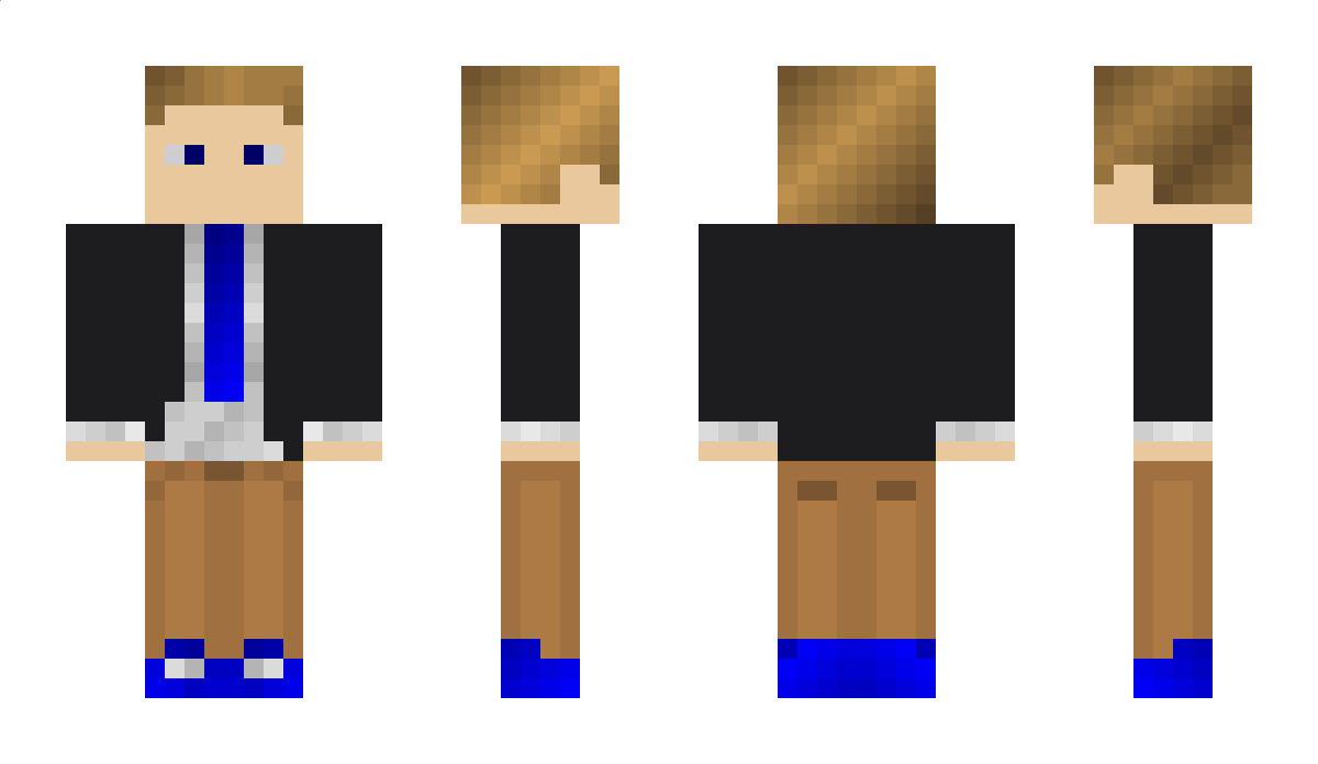 BlueVortex Minecraft Skin