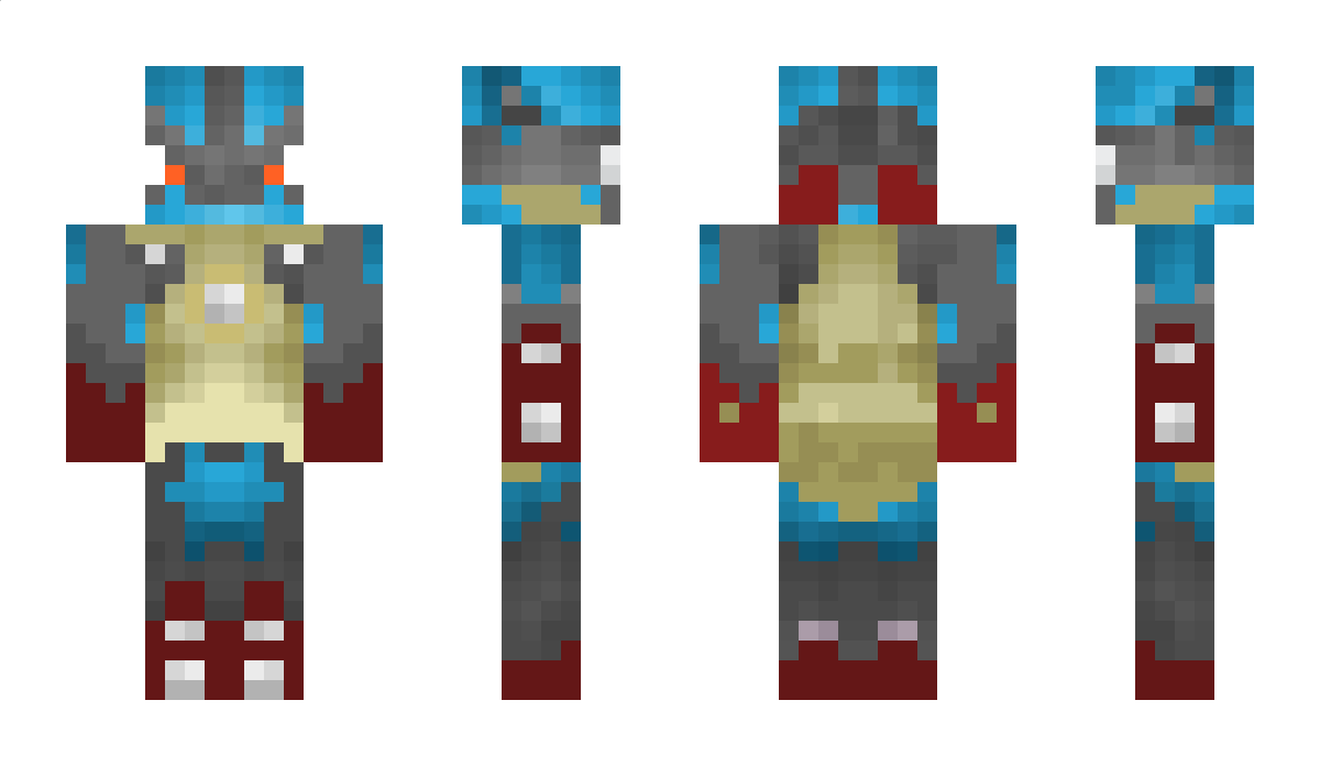 LUCARIO1120 Minecraft Skin