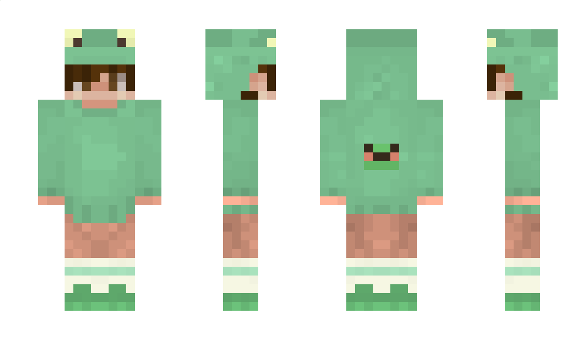 PeaShooter_Pvz Minecraft Skin