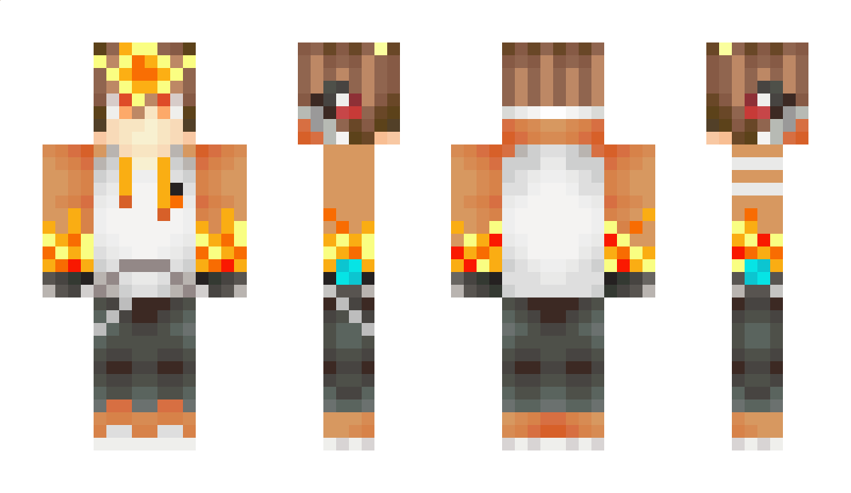 CyberTsuna Minecraft Skin