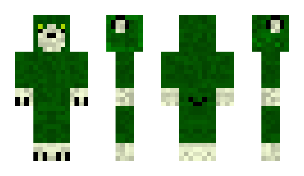 Greenbear Minecraft Skin