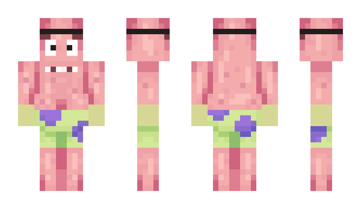 PatrikTheStar Minecraft Skin