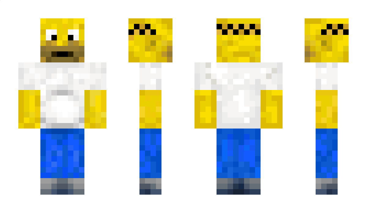 Homersimpson1 Minecraft Skin