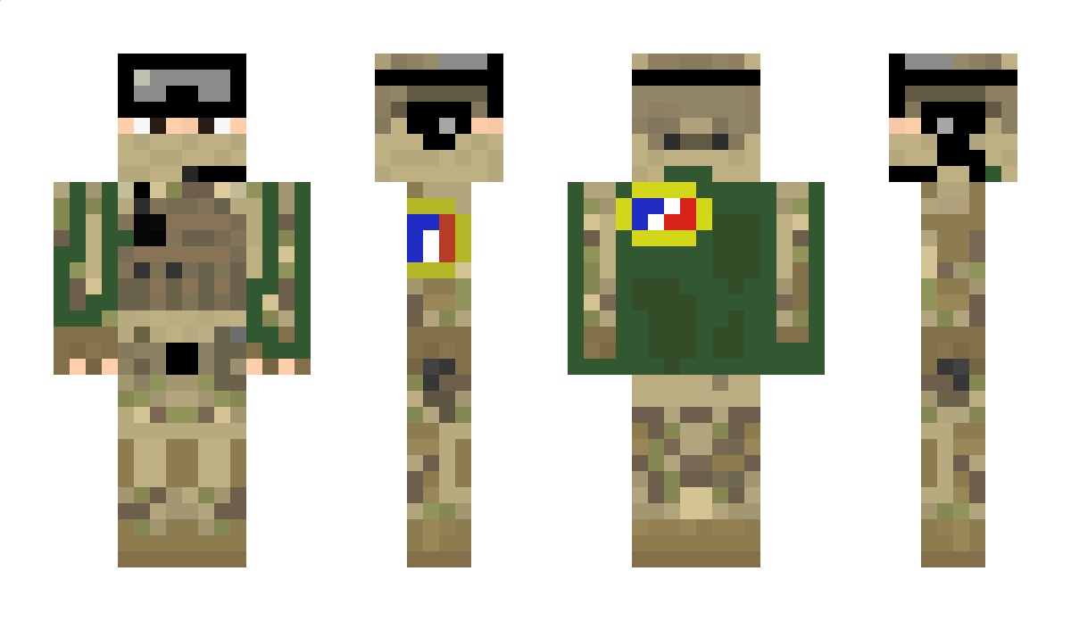 SamAnArmyMan Minecraft Skin