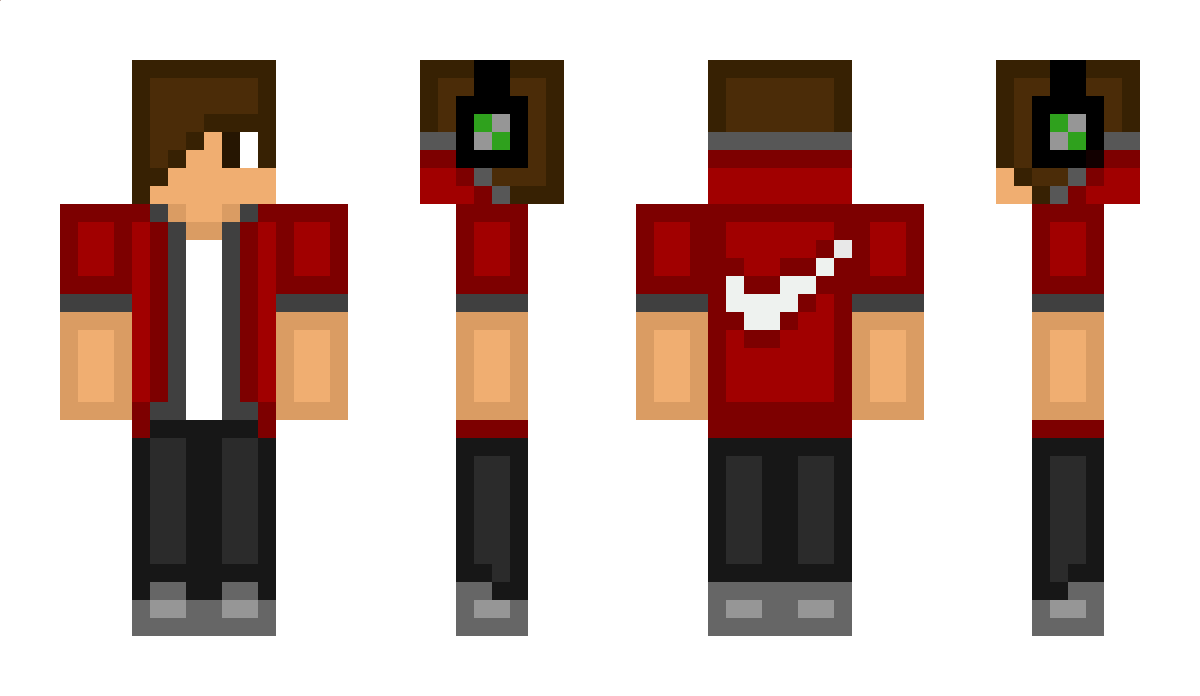 HeatzGamer Minecraft Skin