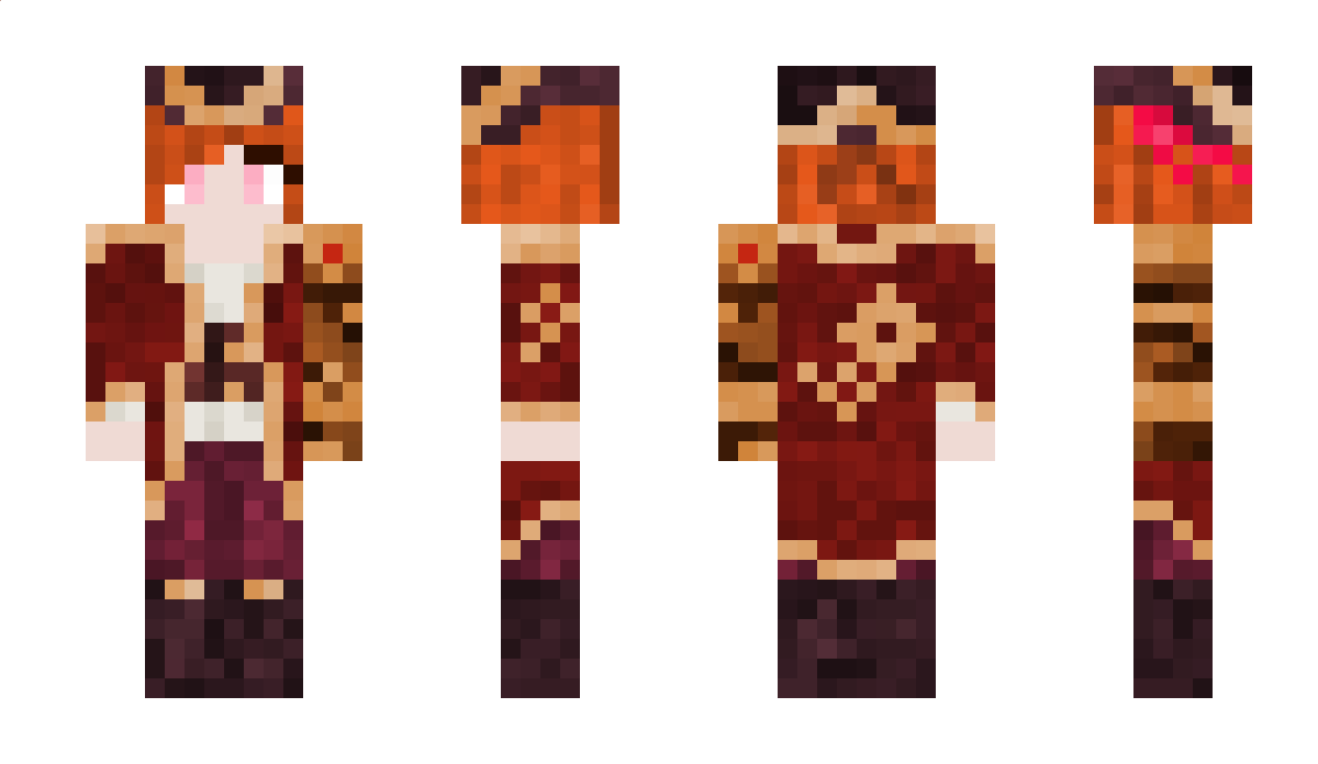 PirateFae Minecraft Skin