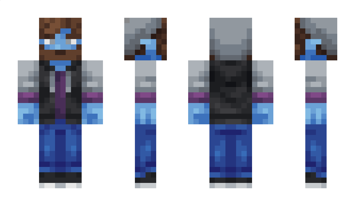 sixfootblue Minecraft Skin