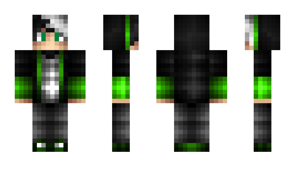 FakeKaneki Minecraft Skin