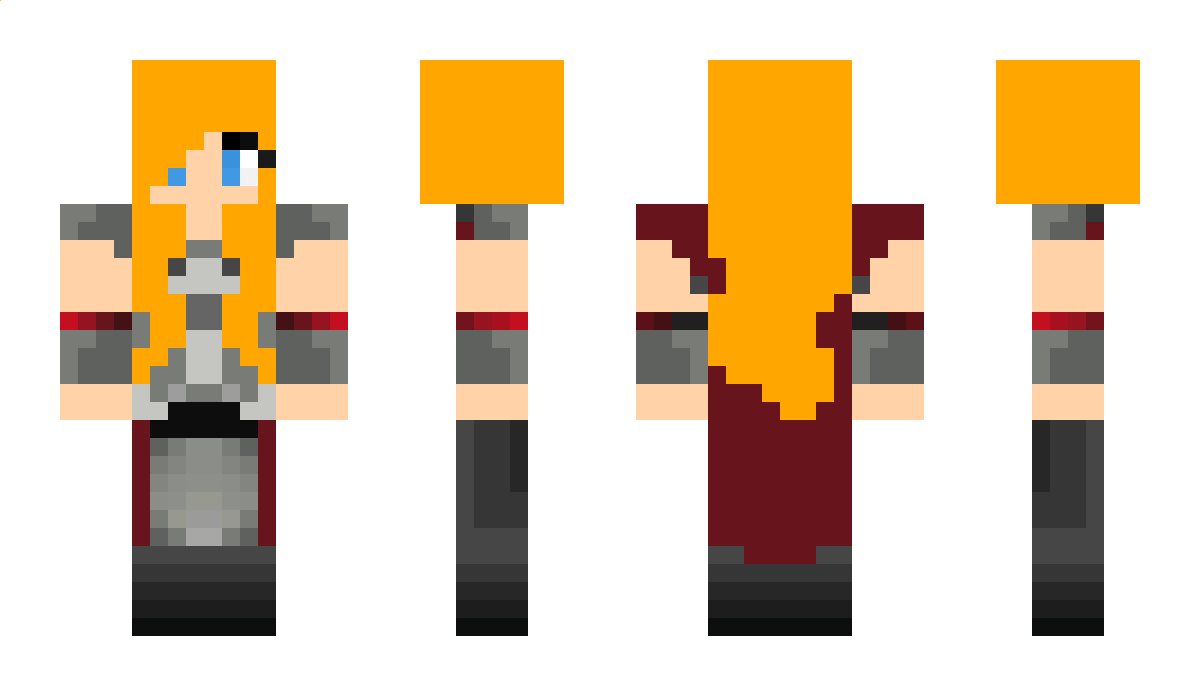 plaidred Minecraft Skin