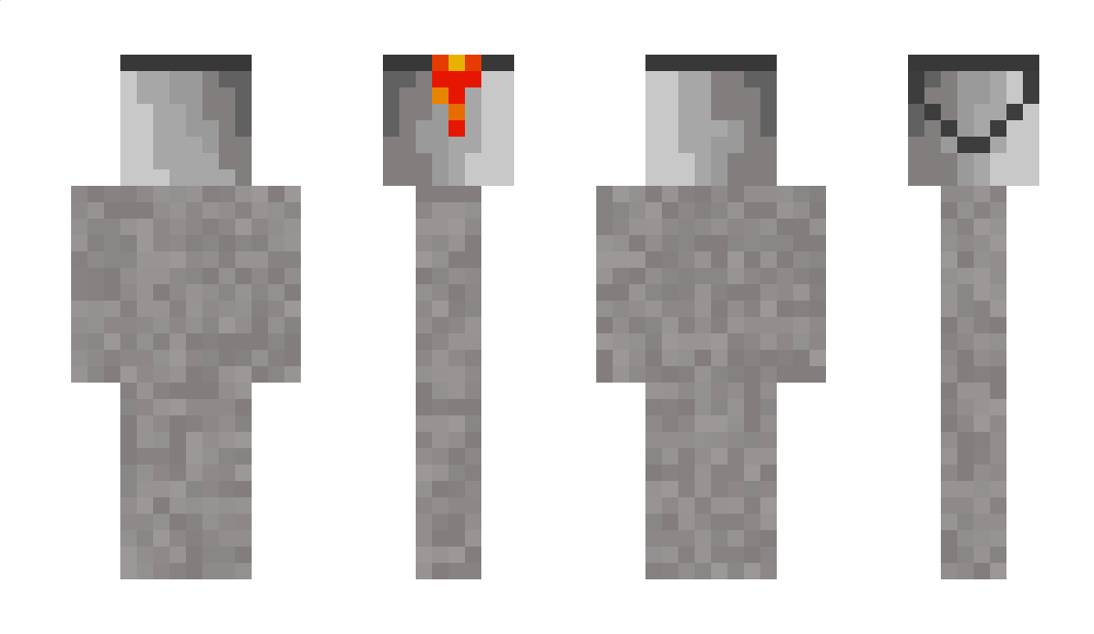 Lavabuckethead Minecraft Skin