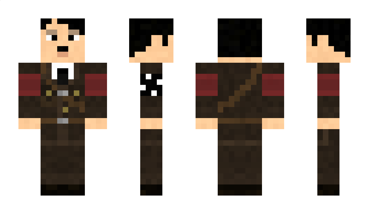 AdolfneGitler Minecraft Skin