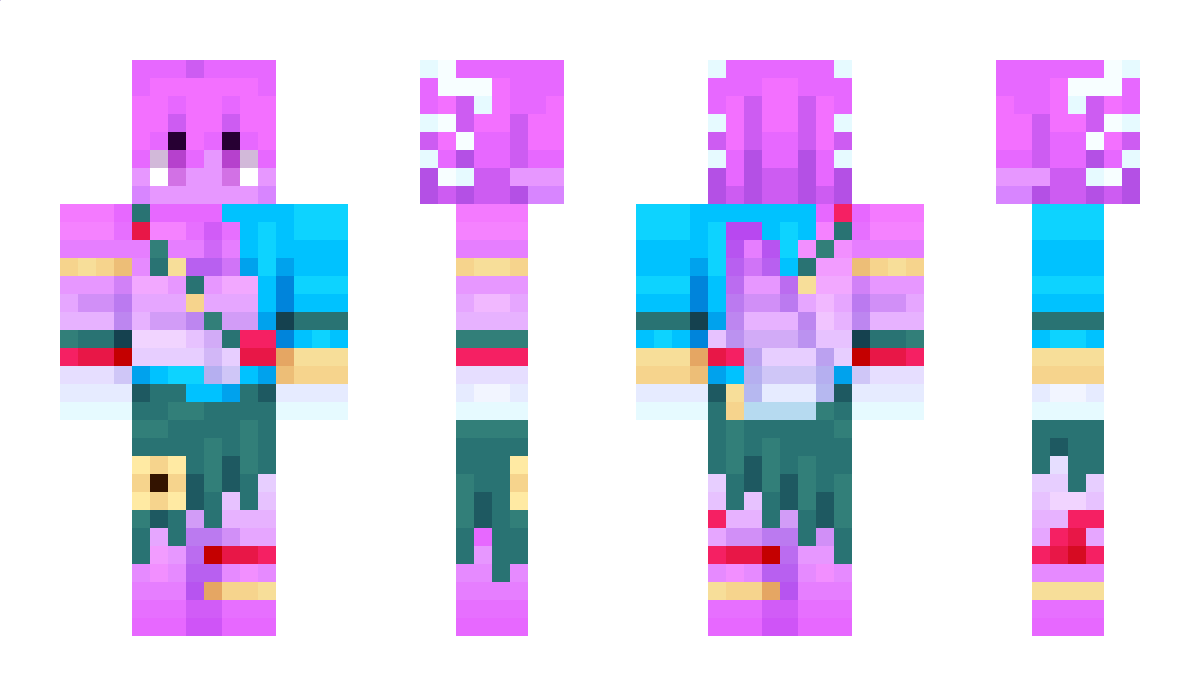 CrystAxol Minecraft Skin