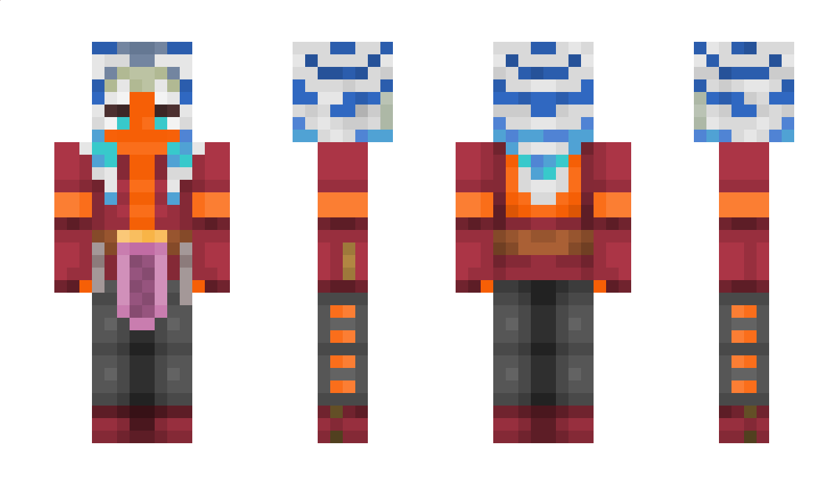 Ahsokito Minecraft Skin