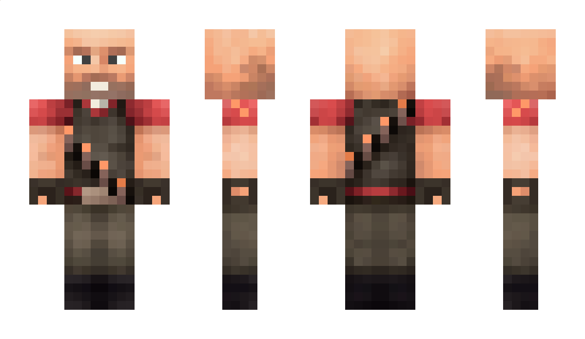 HeavyTF2 Minecraft Skin