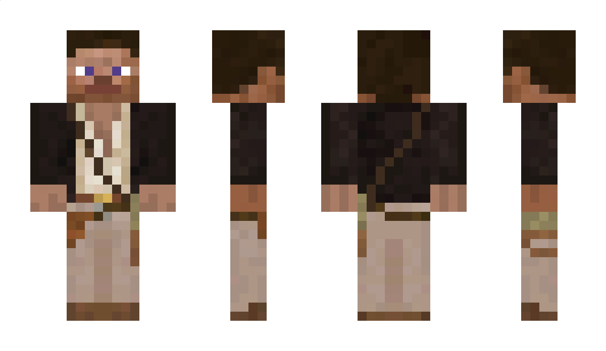 IndianaSteve Minecraft Skin