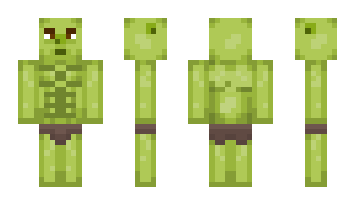 BuffShrek Minecraft Skin