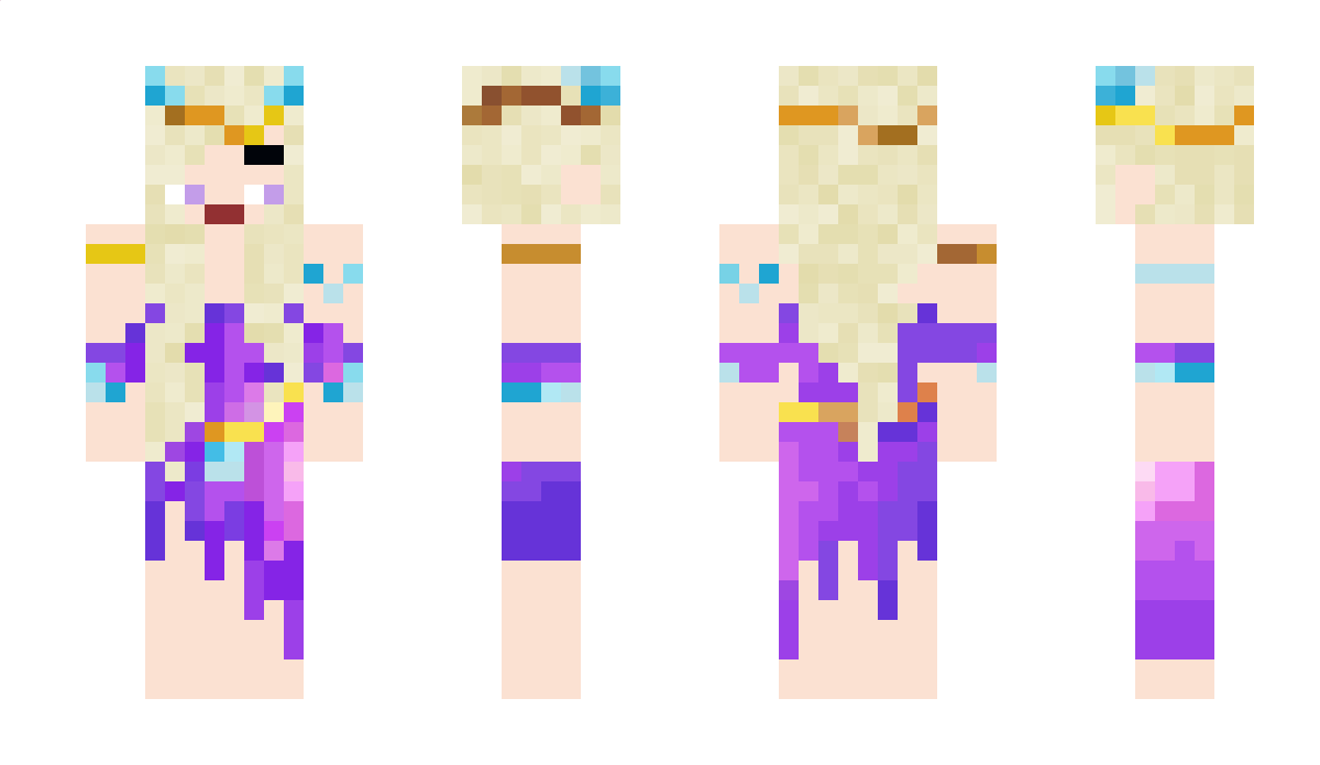 Lunanebula Minecraft Skin