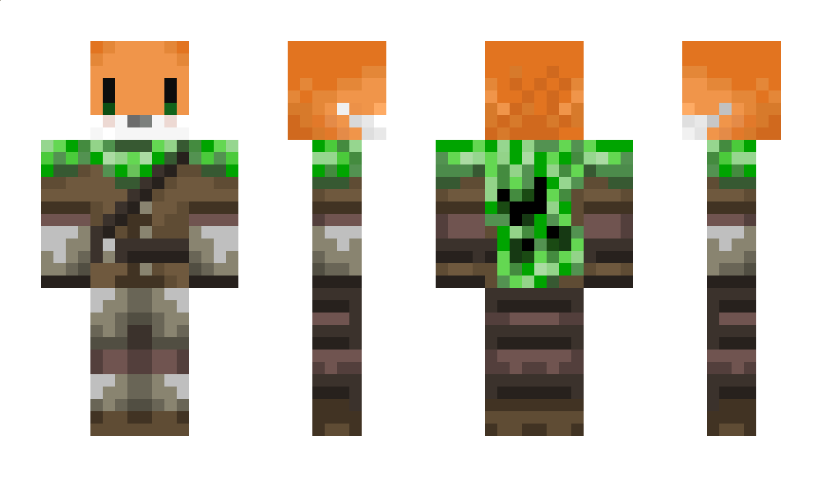 MrFoxFire Minecraft Skin