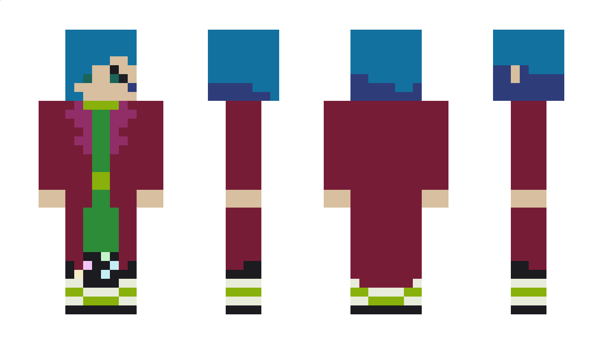 bluesroses Minecraft Skin