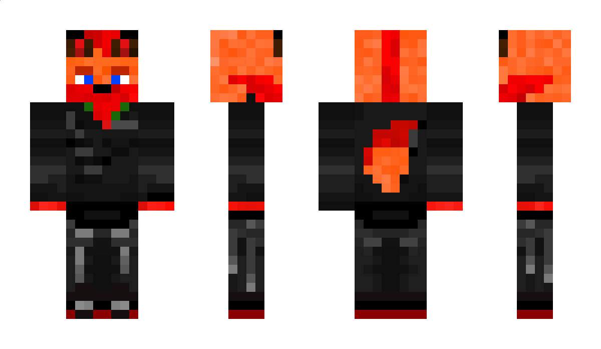 Flamingfoxgamer Minecraft Skin