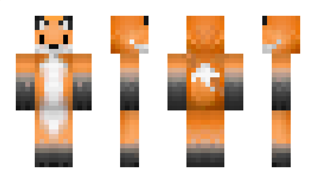 Fox3d Minecraft Skin