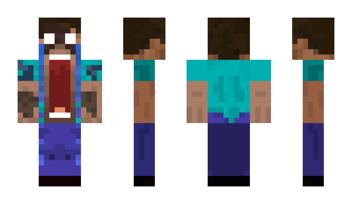 AJISSOB4D Minecraft Skin