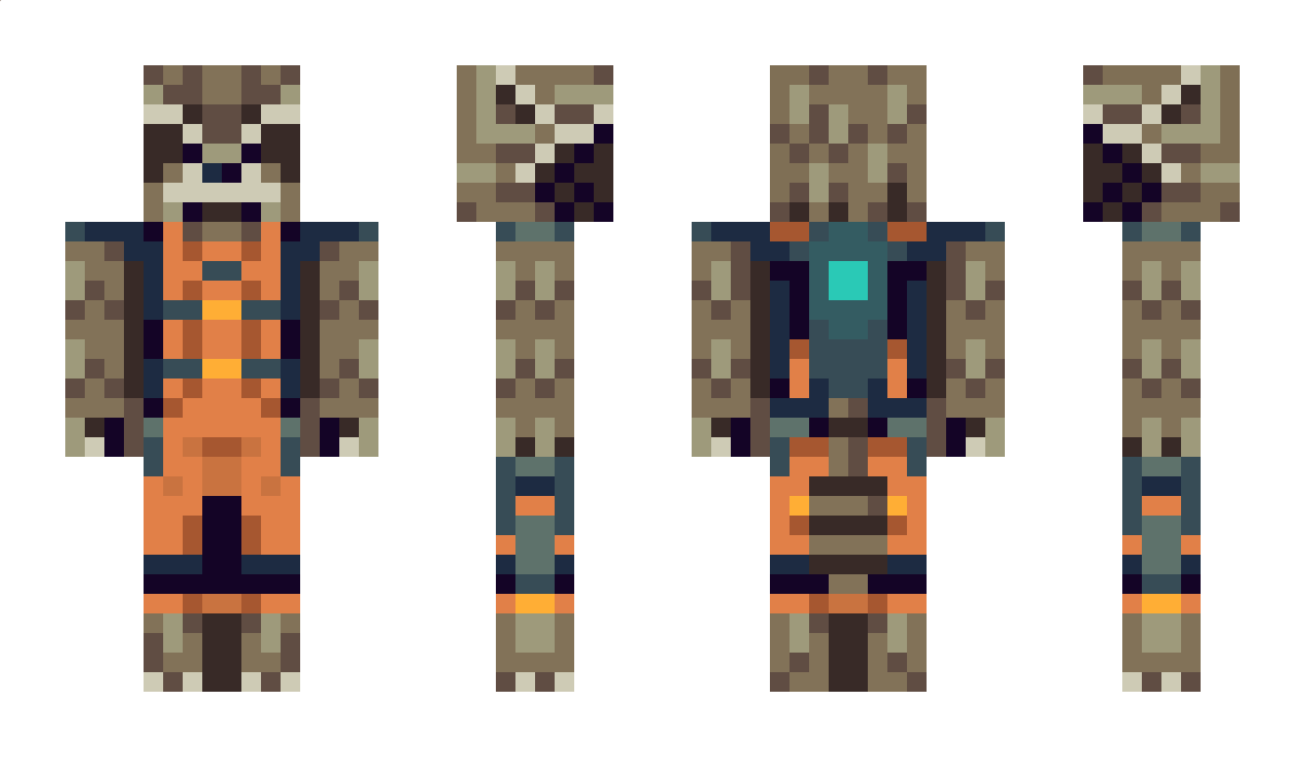 Rocket_Racon Minecraft Skin