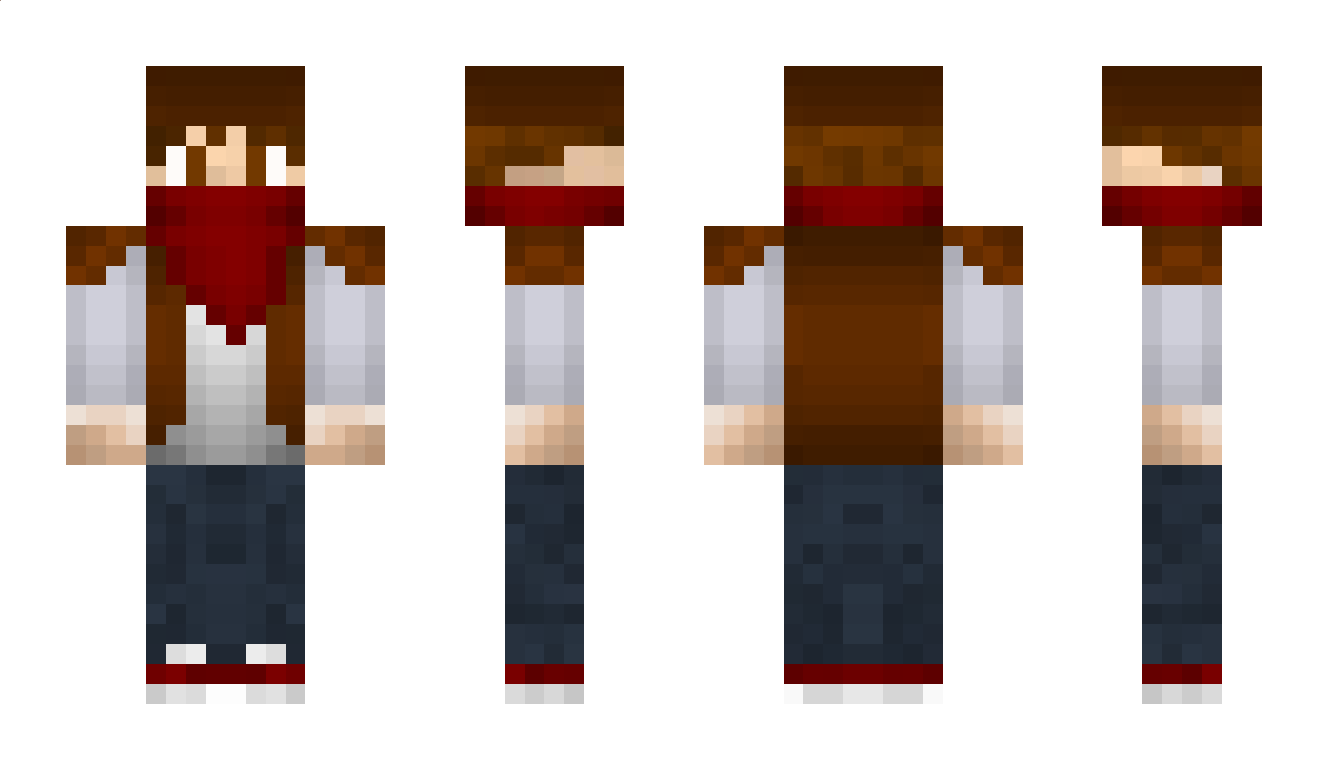 Triplesize Minecraft Skin