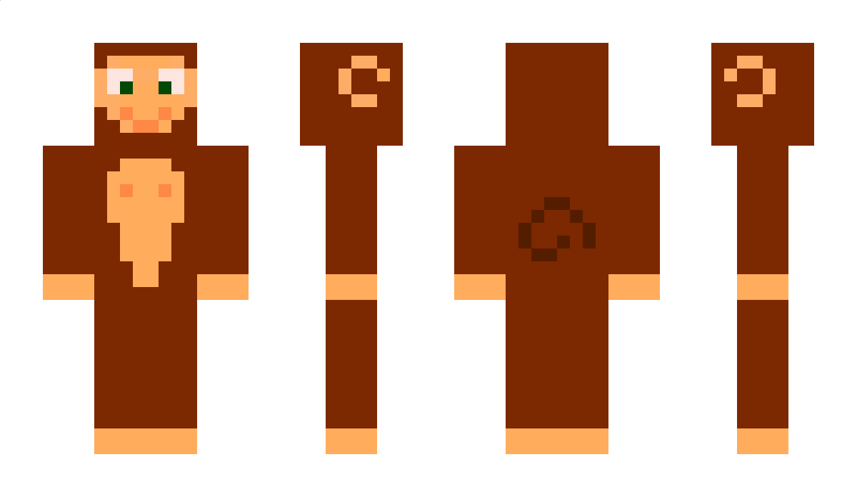 JSimian Minecraft Skin