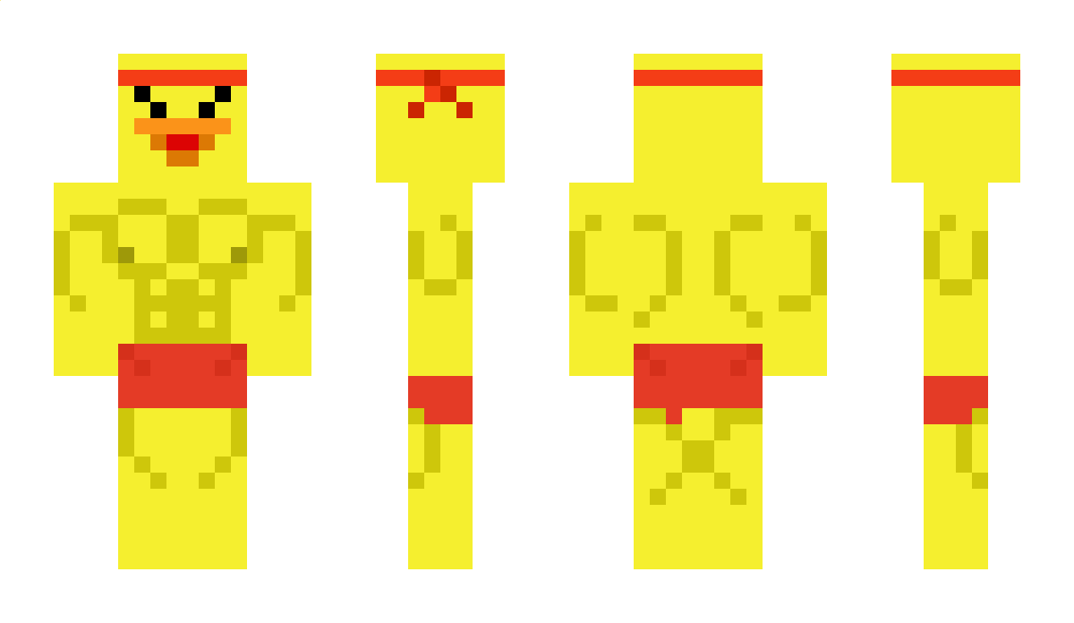 BuffDuck Minecraft Skin