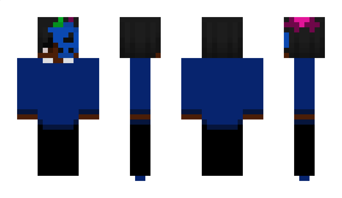 KryBluu Minecraft Skin