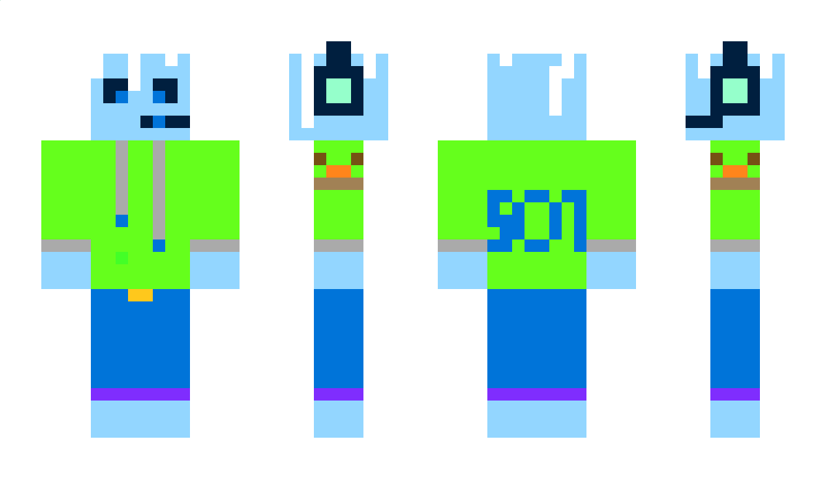 DenvNuggetHunter Minecraft Skin