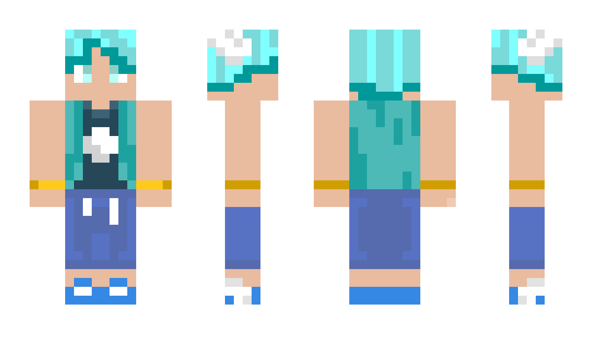 NeonStarlitSky Minecraft Skin